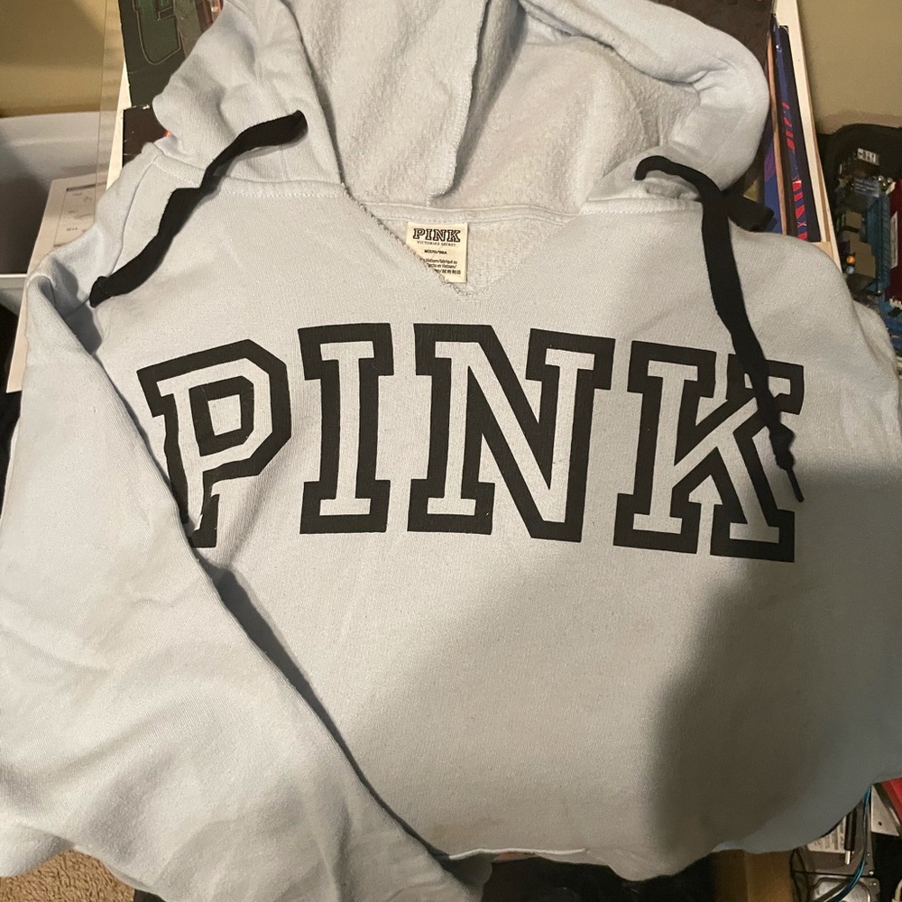 Blue Pink Hoodie with matching leggings